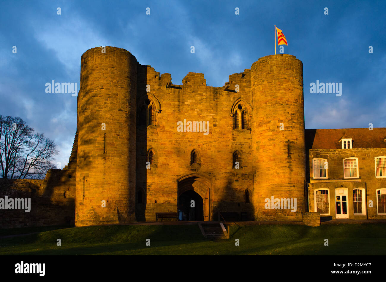 Tonbridge Castle in Kent. UK Stock Photo - Alamy