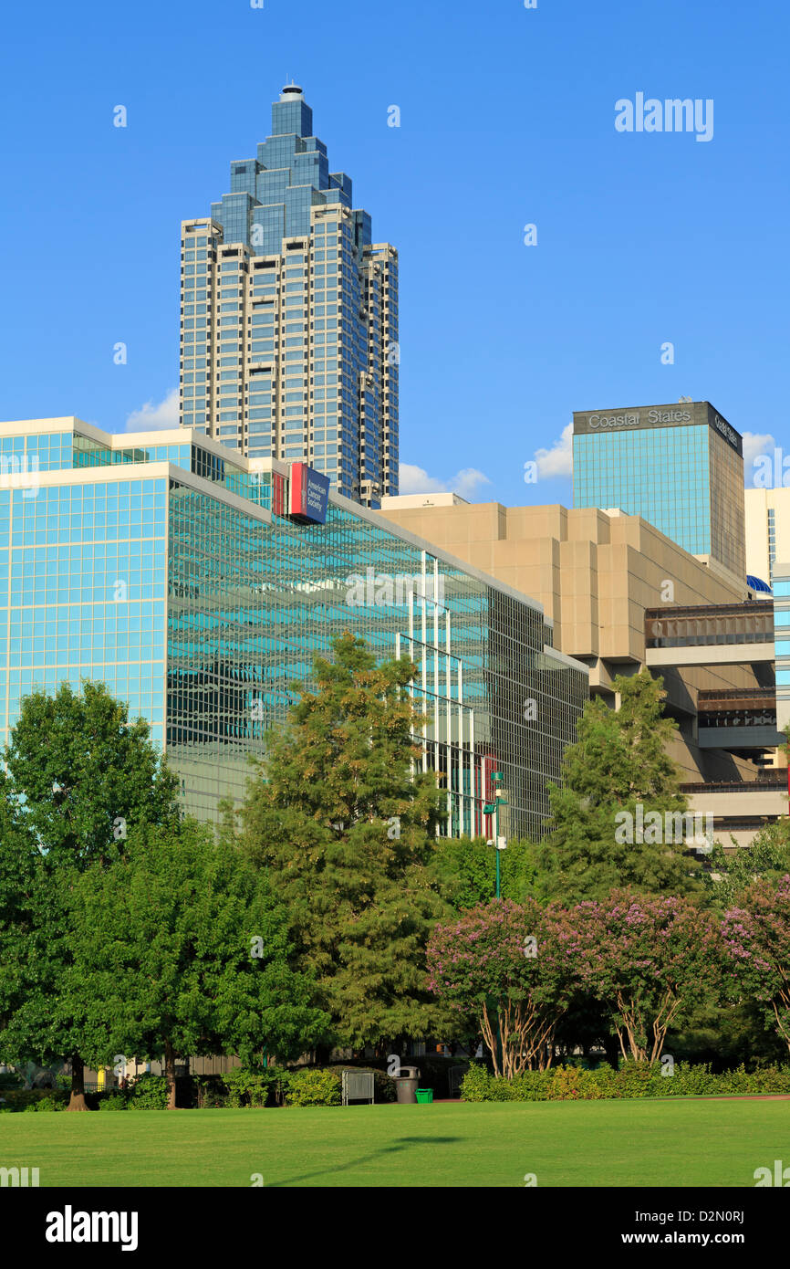 Centennial Olympic Park, Atlanta, Georgia, United States of America, North America Stock Photo