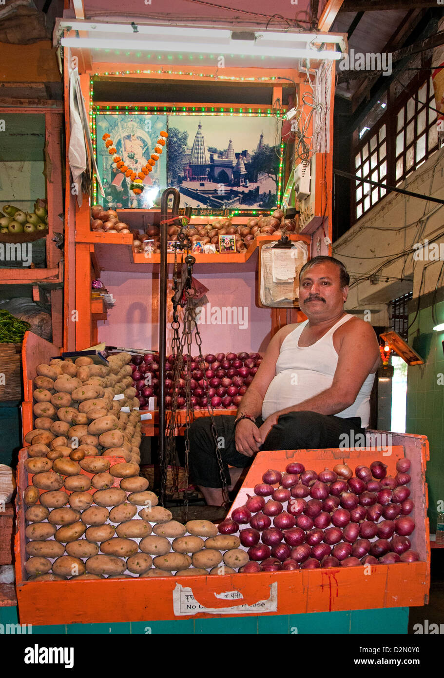 Mumbai Fort ( Bombay ) India street market Stock Photo Alamy