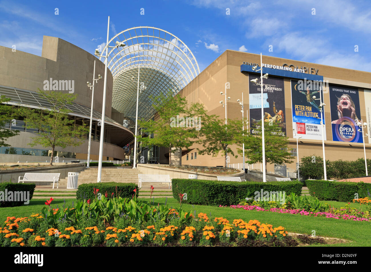 Denver performing arts complex hires stock photography and images Alamy