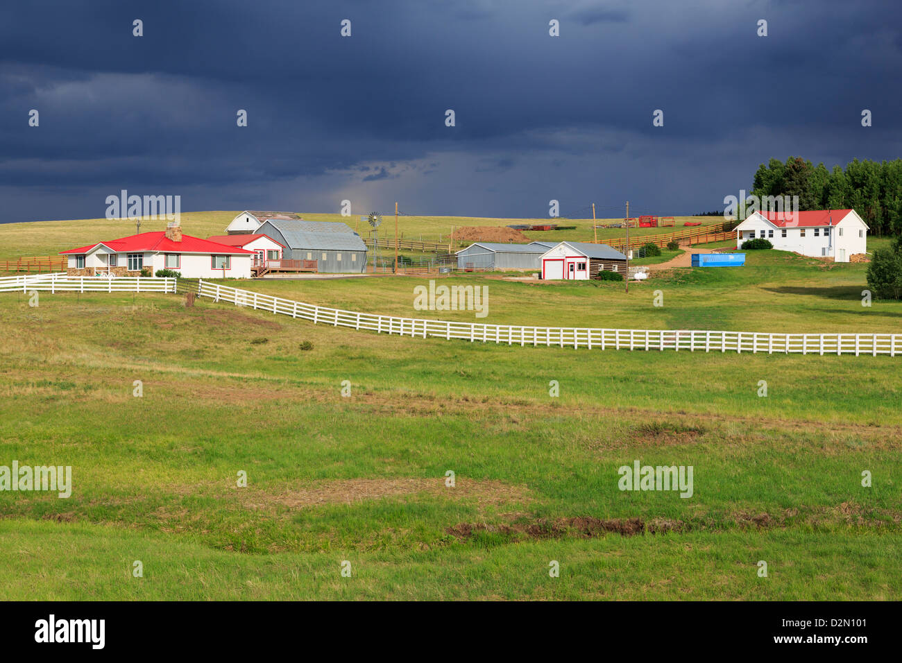Clark Ranch, Divide, Colorado, United States of America, North America ...