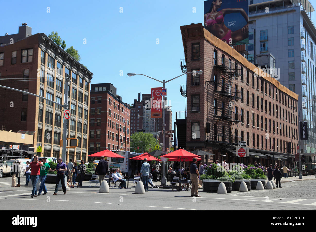 Meatpacking District, trendy downtown neighborhood, Manhattan, New York