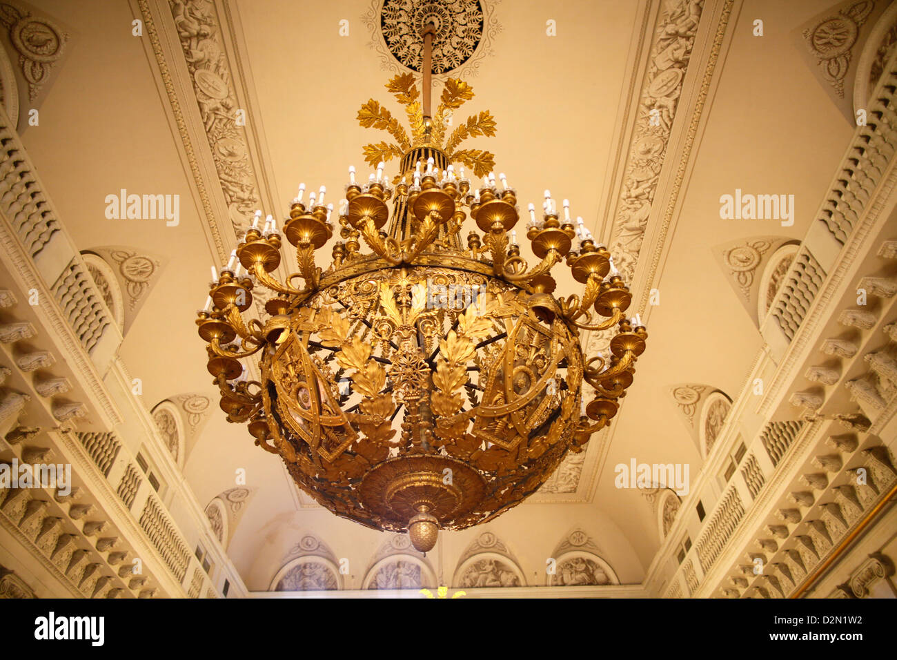 Gold Room Hermitage Stock Photos Gold Room Hermitage Stock