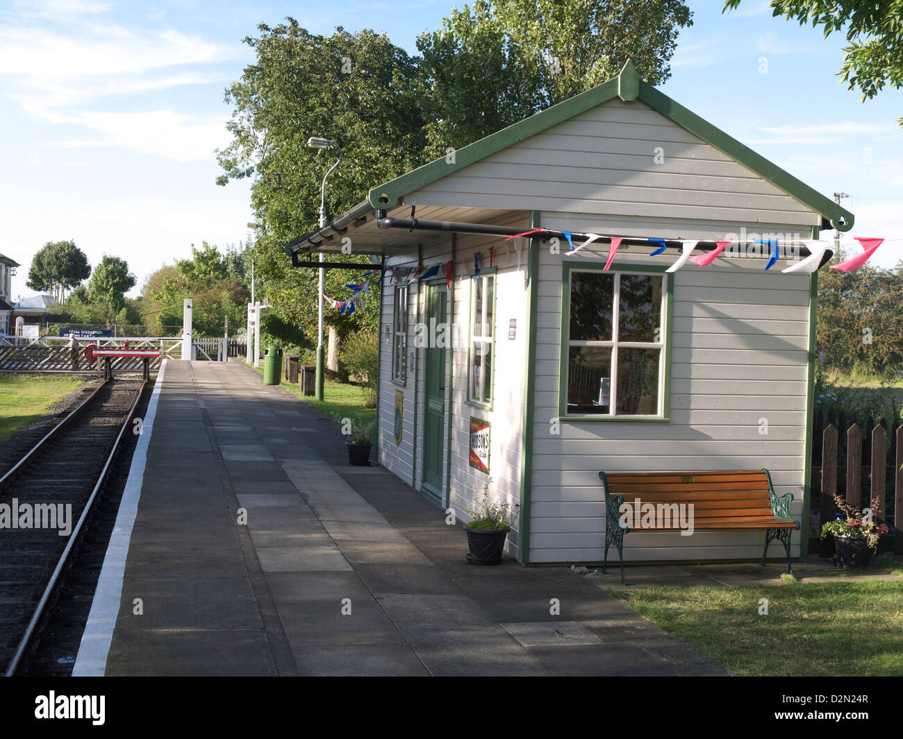 North Thoresby station and station building, Lincs Wolds railway Stock