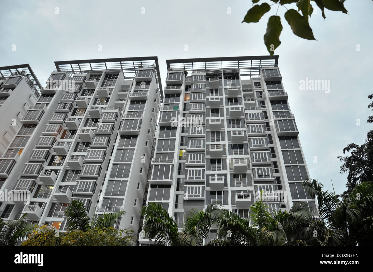 Singapore residential buildings High Resolution Stock Photography and ...