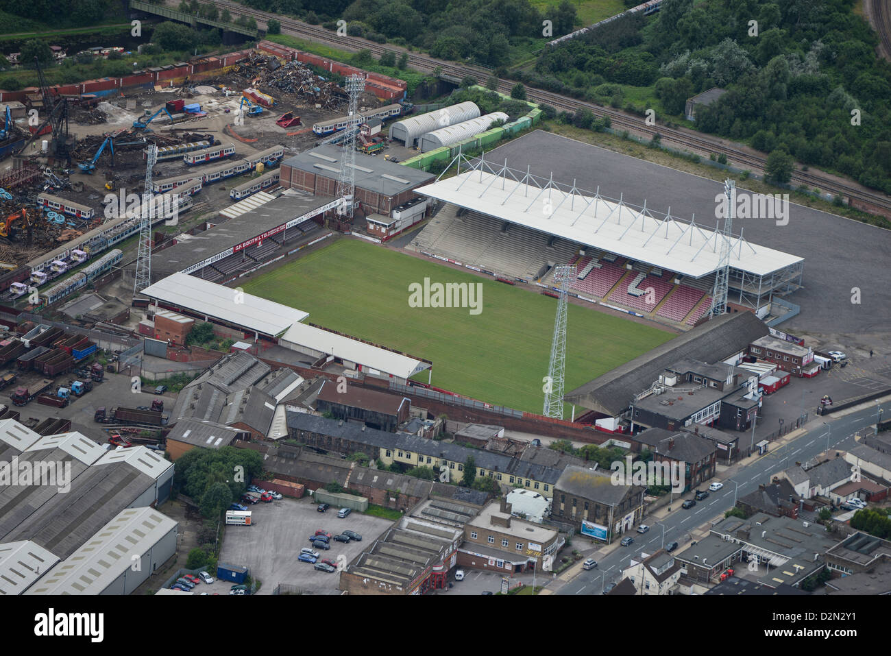 Rotherham United  football ground Stock Photo