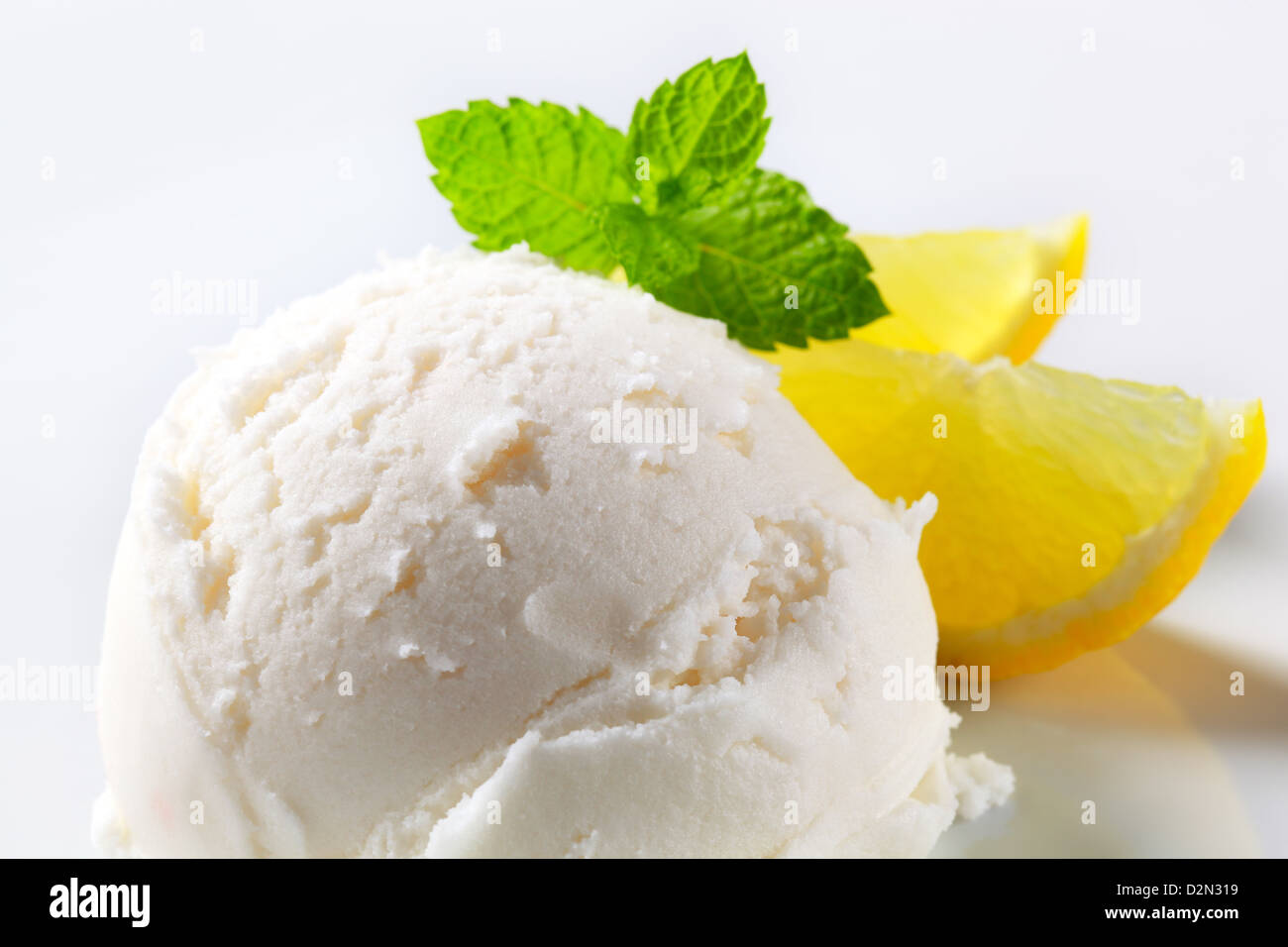 Scoop of ice cream Stock Photo - Alamy