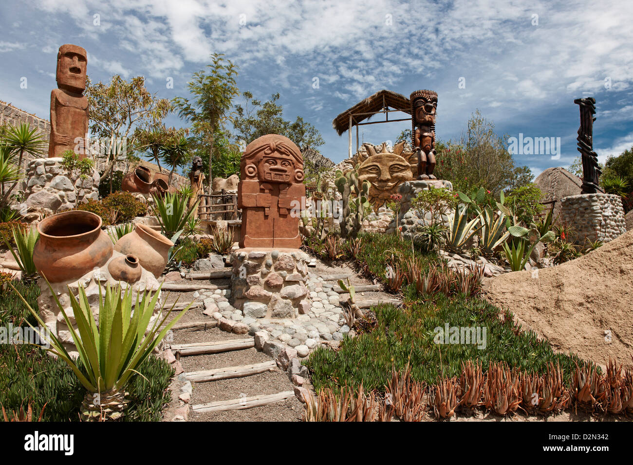 equator museum near Mitad del Mundo or middle of the earth, Quito