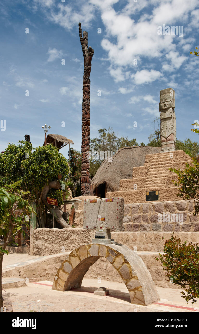 equator museum near Mitad del Mundo or middle of the earth, Quito, Ecuador Stock Photo Alamy
