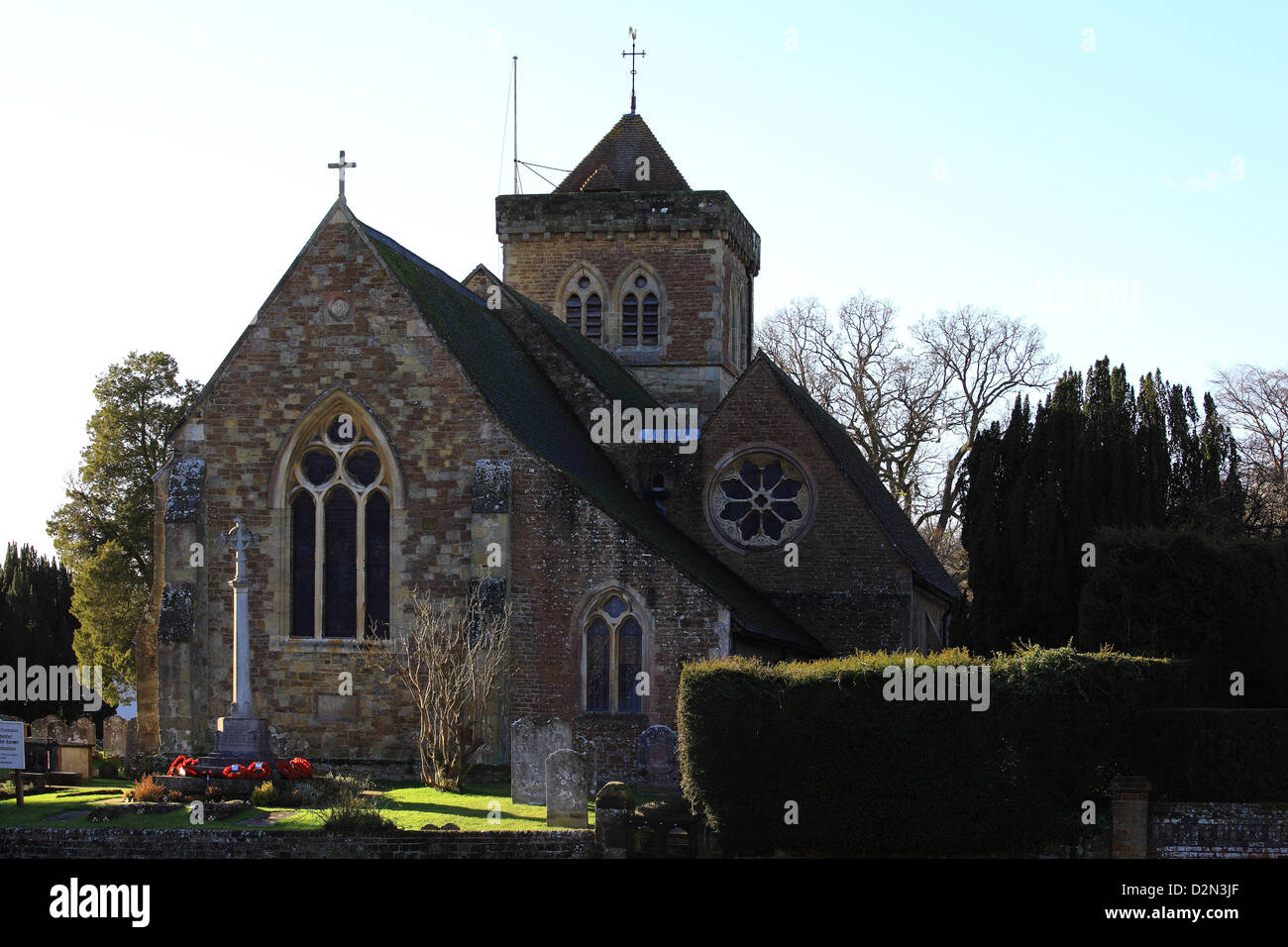 Chiddingfold church of St. Mary, Surrey, England Stock Photo