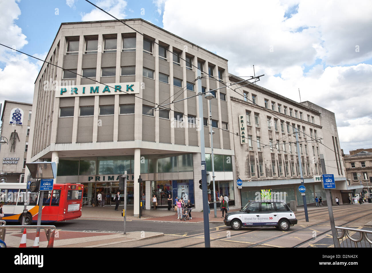 TJ Hughes department store in Far Gate Sheffield City Centre, South