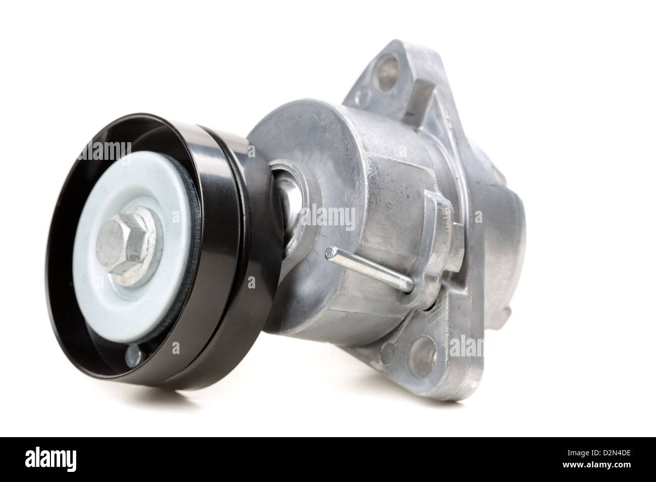 where is the tensioner pulley located