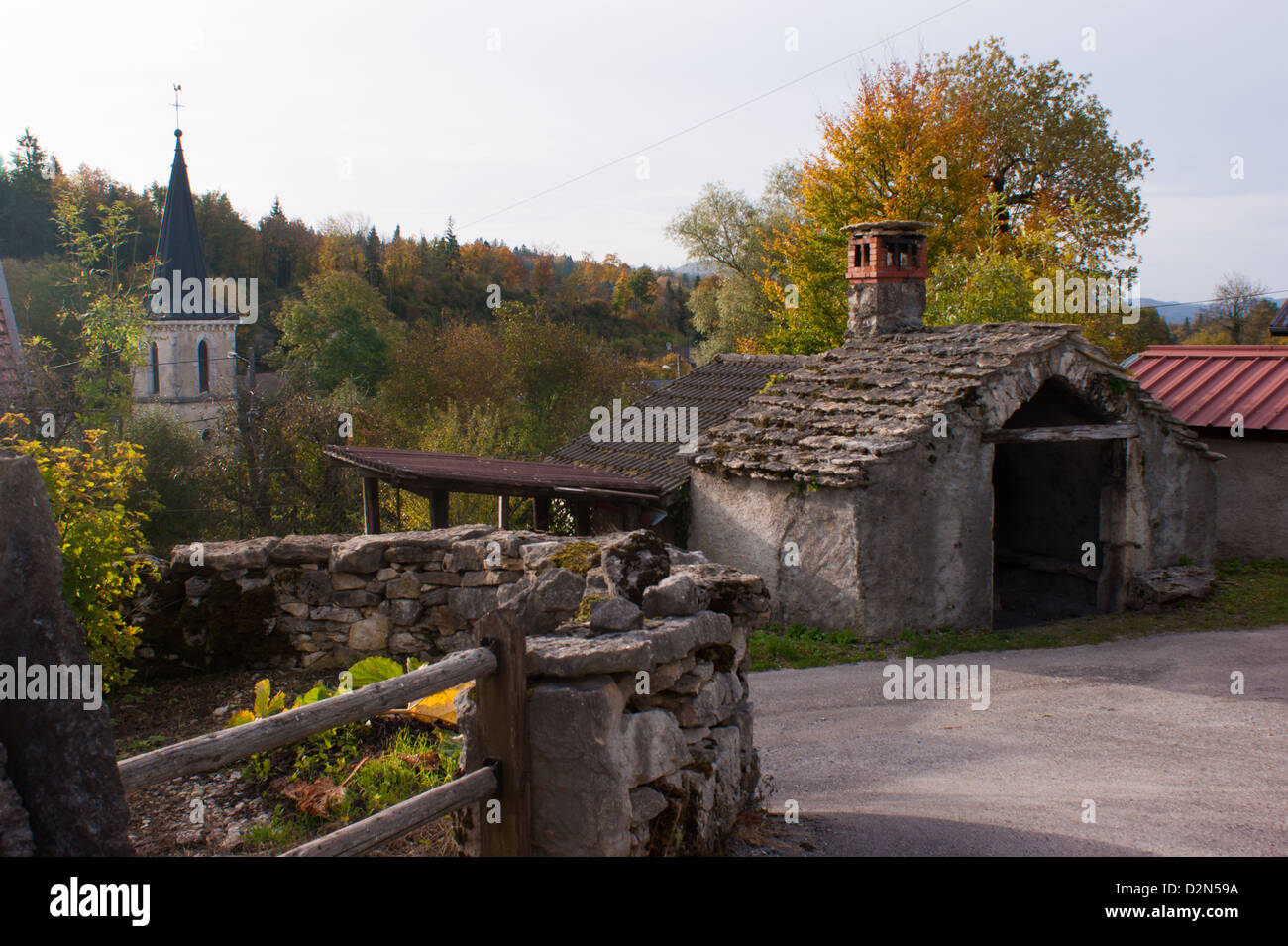 sieges,viry,jura,france Stock Photo