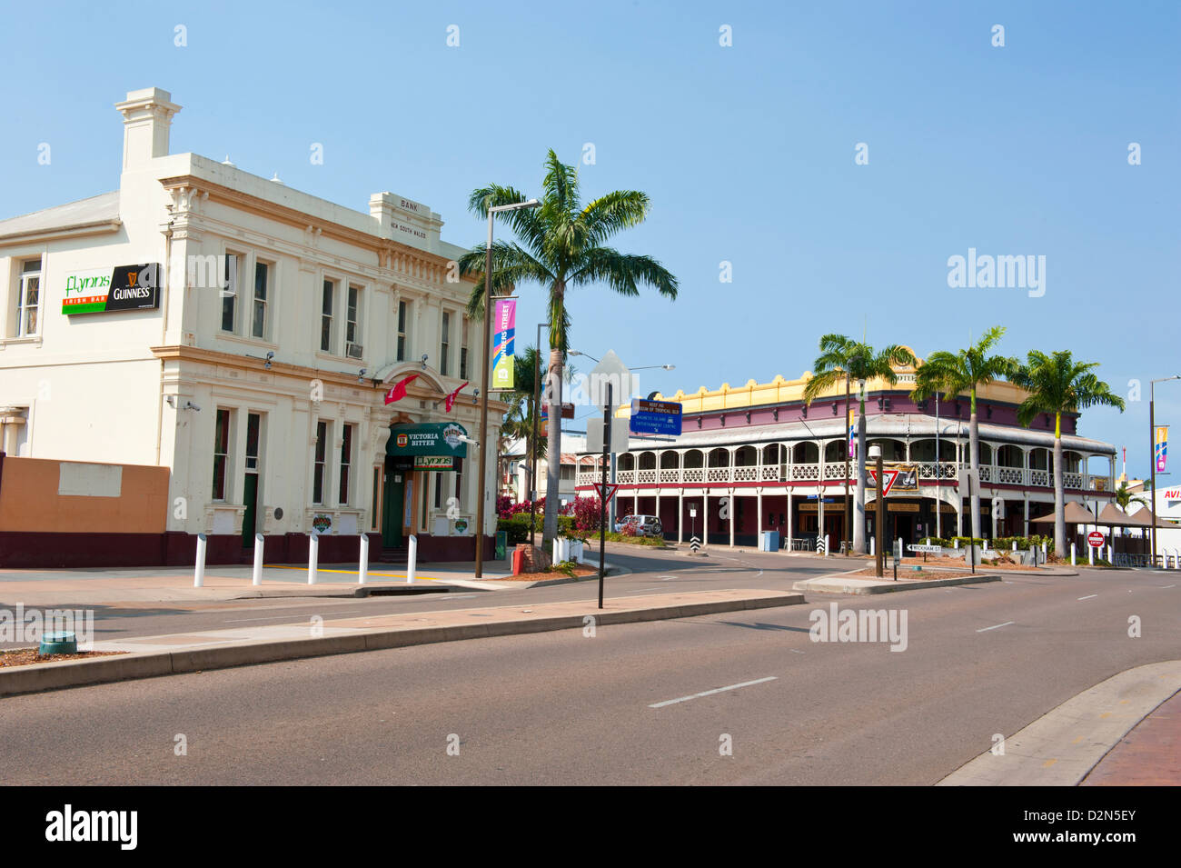 Downtown Townsville, Queensland, Australia, Pacific Stock Photo