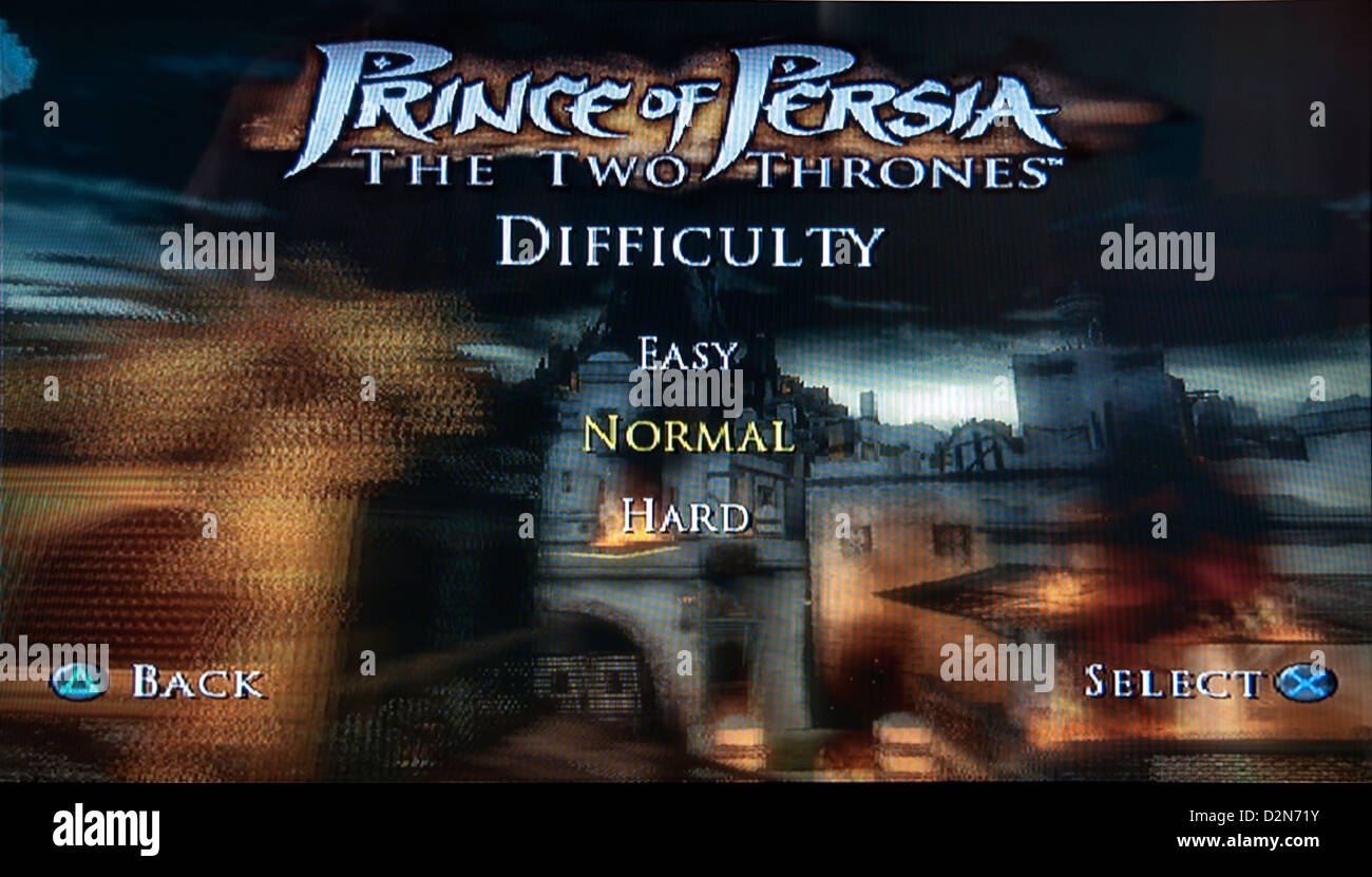 Prince of Persia - The Two Thrones - Sony Playstation 2 PS2 - Editorial use  only Stock Photo - Alamy