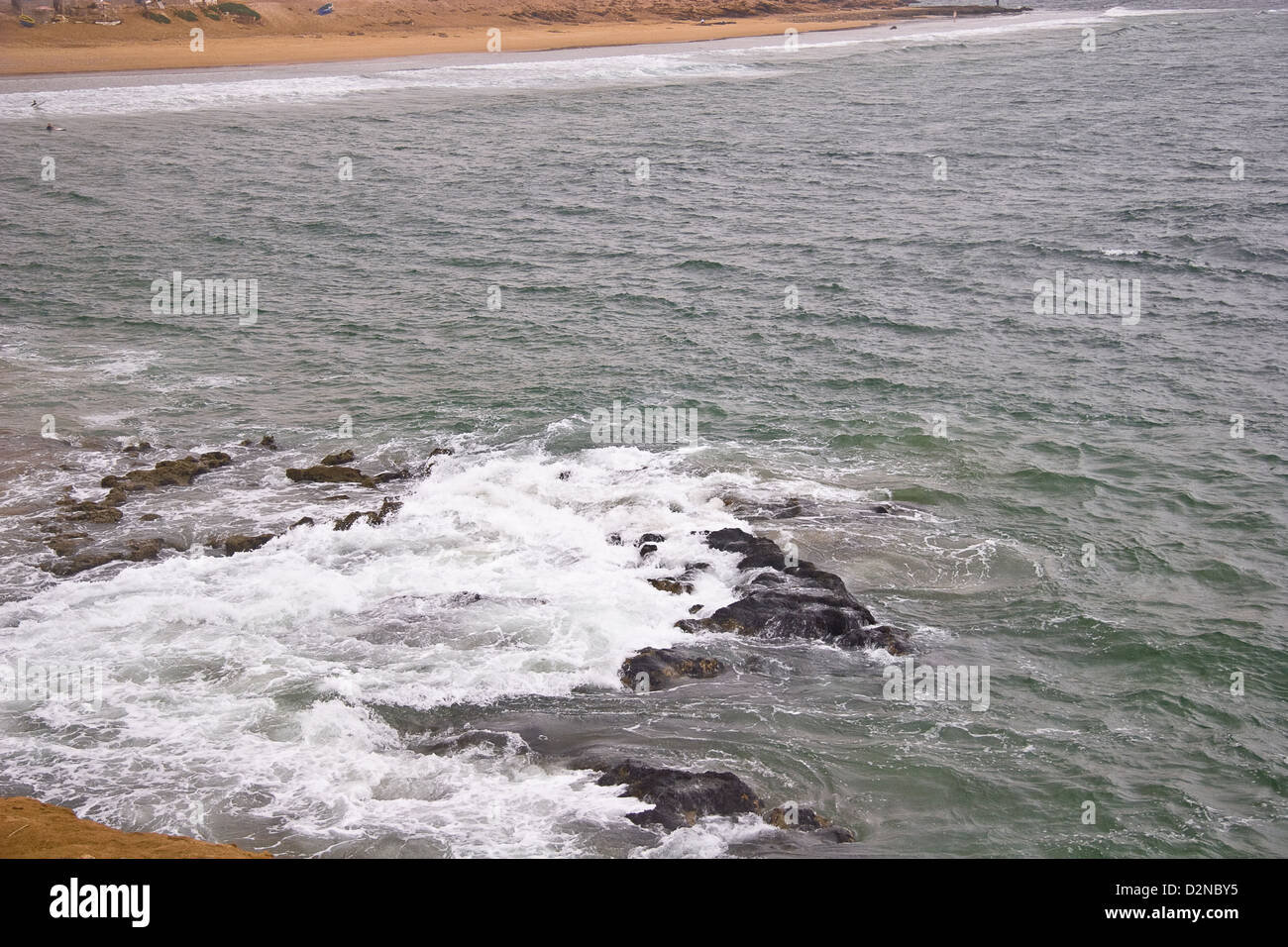 Atlantic ocean - Moroccan coast Stock Photo