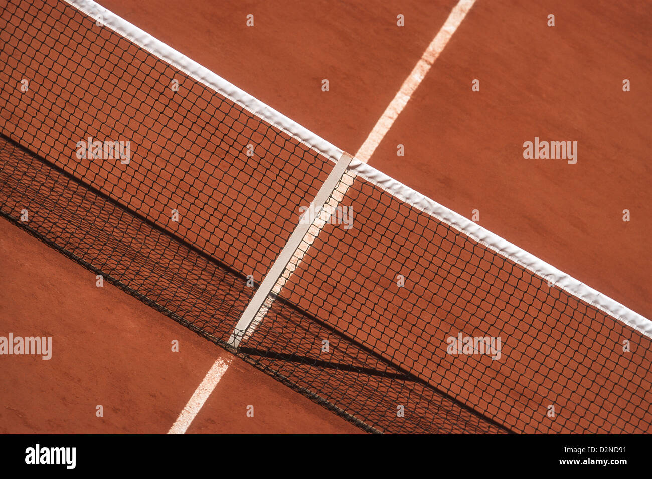Tennis court net Stock Photo Alamy