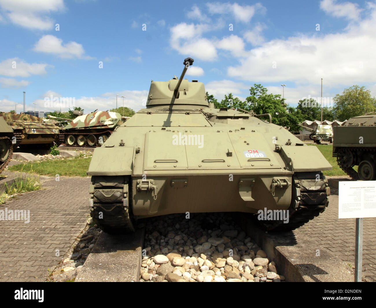 Saurer 'Tartaruga' tank Stock Photo - Alamy