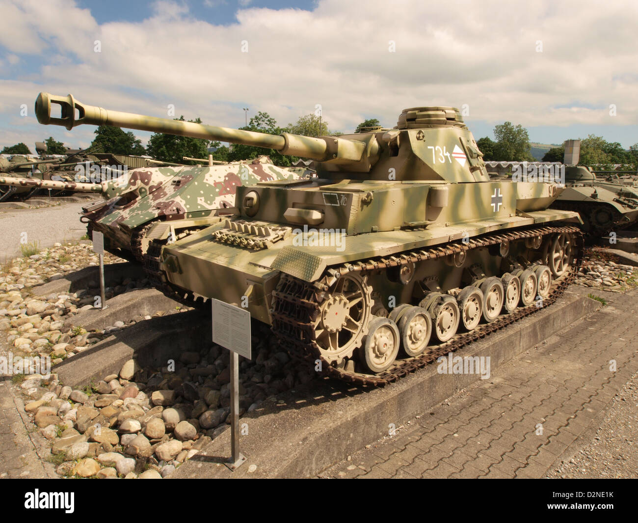 Panzerkampfwagen IV Ausfuhrung H tank Stock Photo - Alamy