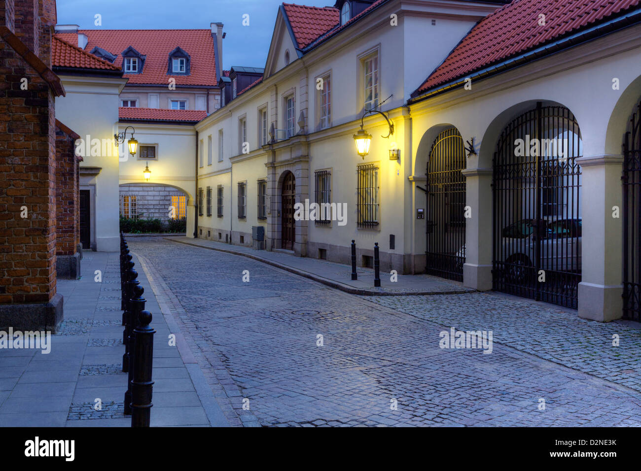 Old Town, Kanoniastreet, Warsaw,Poland, UNESCO World Heritage site Stock Photo