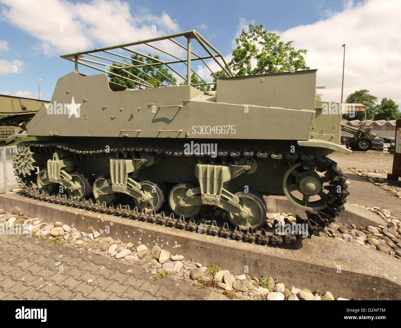 M7 'Priest' tank Stock Photo - Alamy