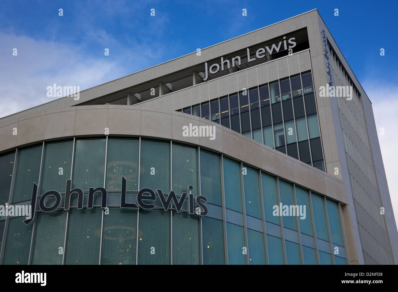 John Lewis storefront, Exeter, Devon, UK Stock Photo Alamy