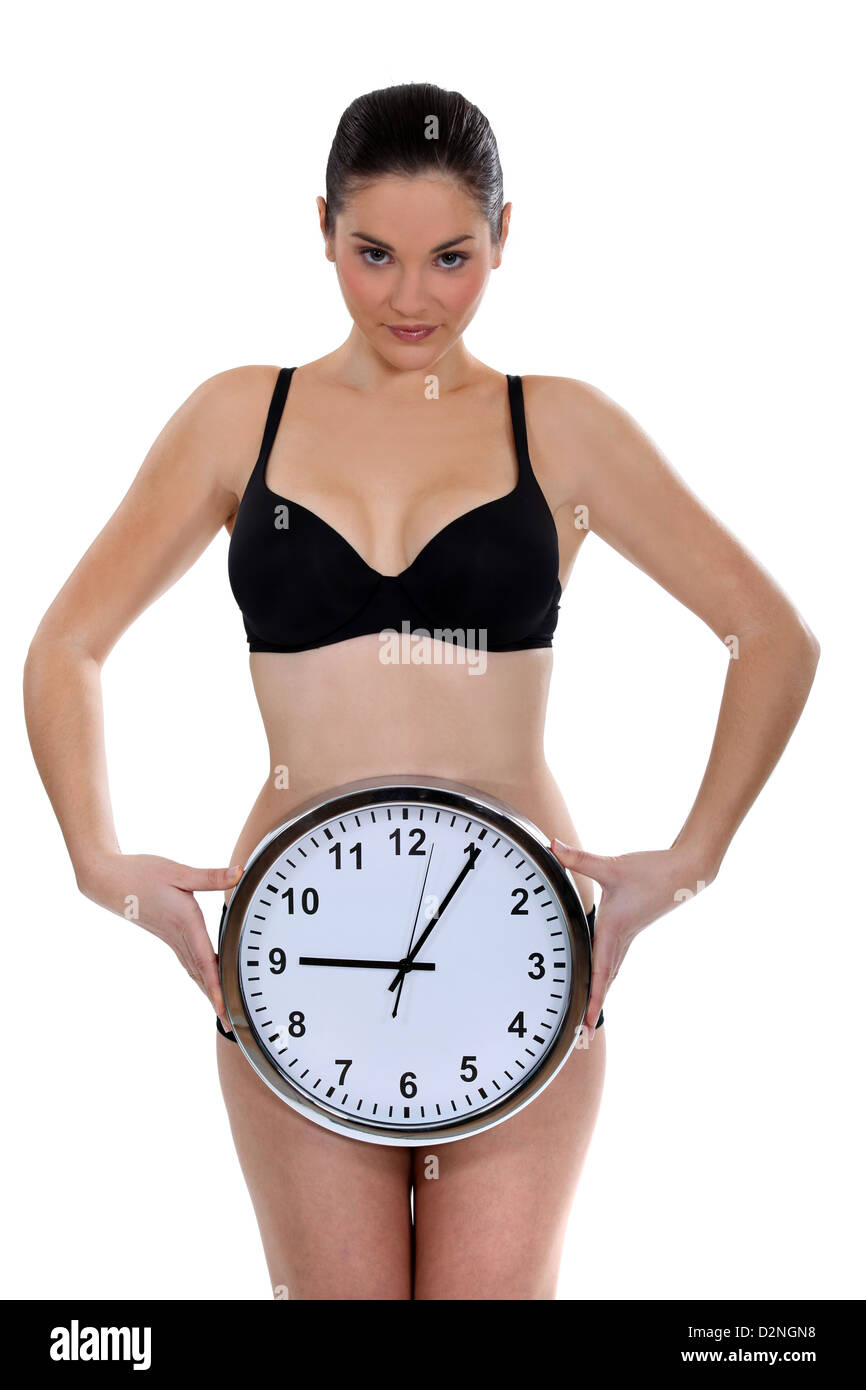 Biological clock ticking Stock Photo Alamy