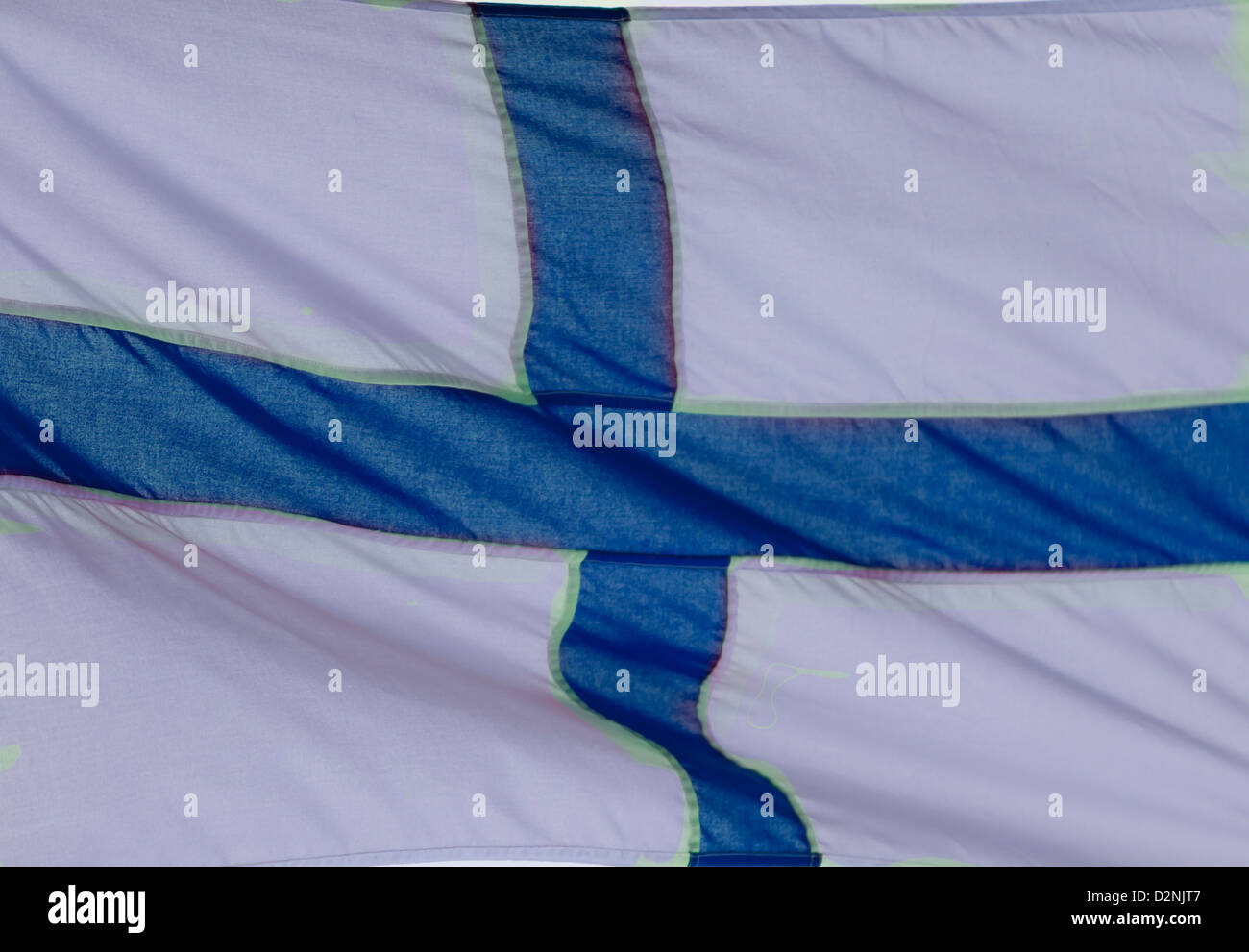 Flag Of Finland Stock Photo