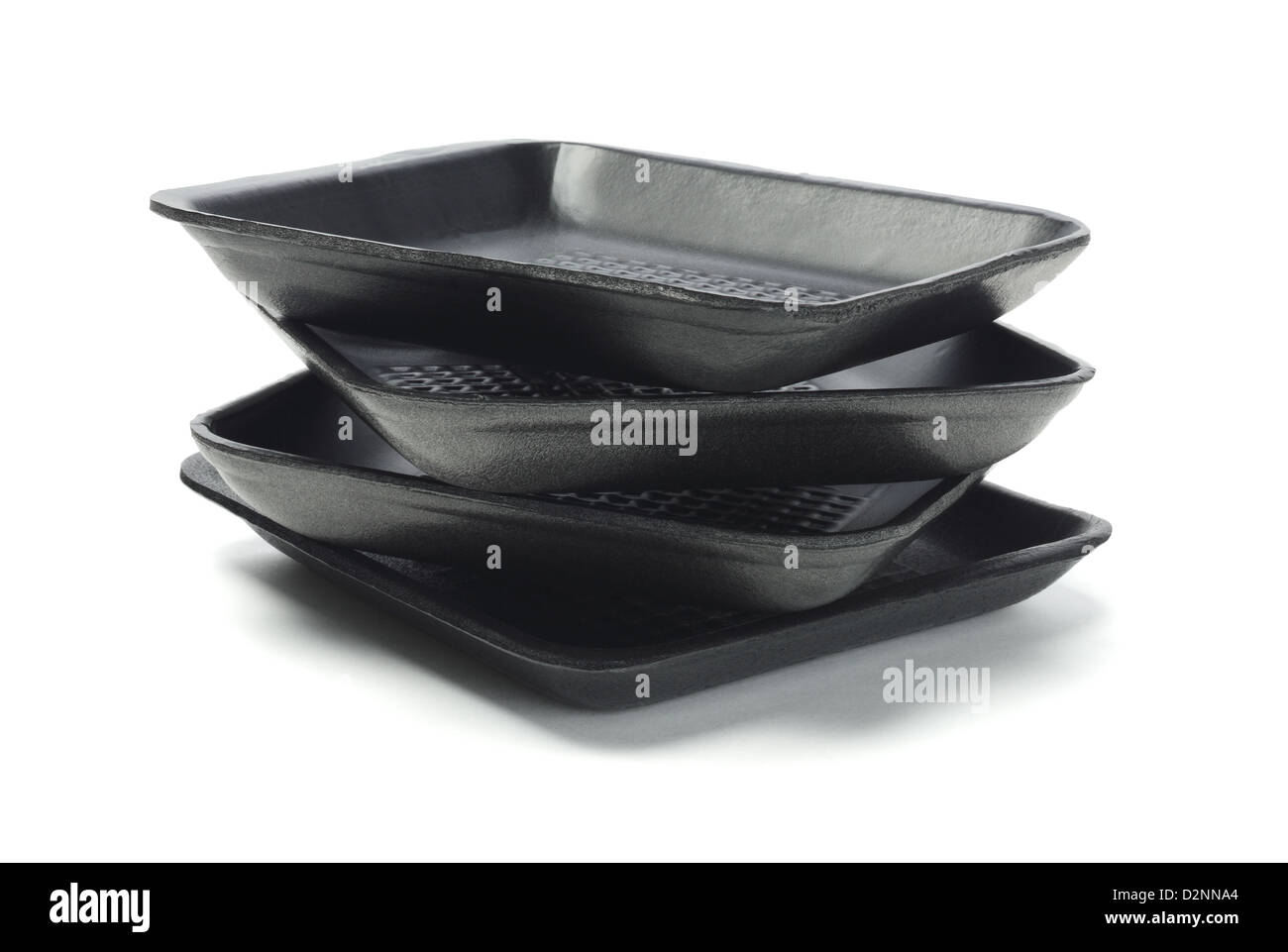 https://c8.alamy.com/comp/D2NNA4/stack-of-disposable-black-styrofoam-trays-on-white-background-D2NNA4.jpg