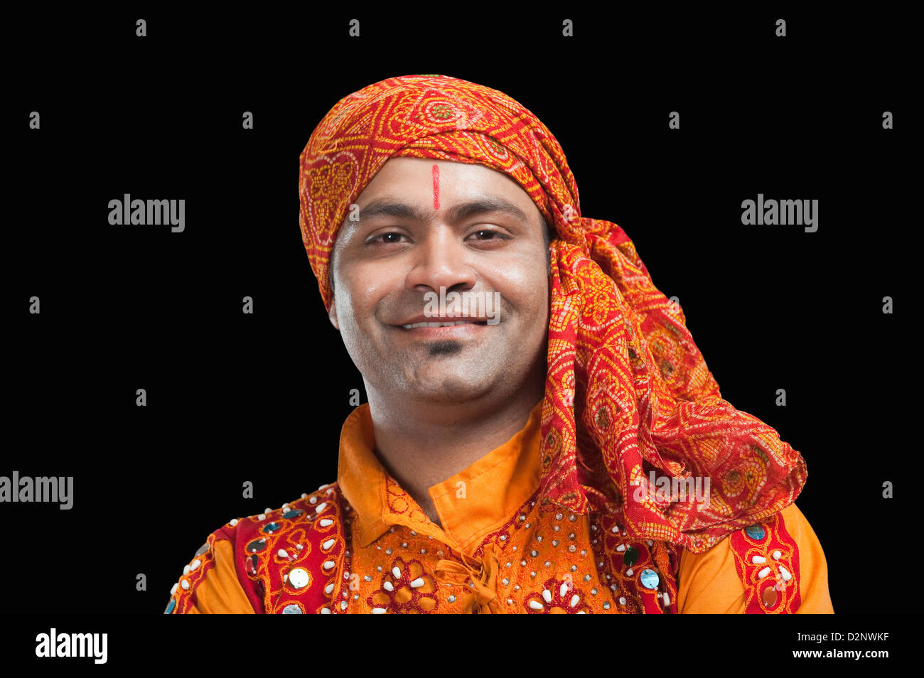 Portrait of a man smiling Stock Photo