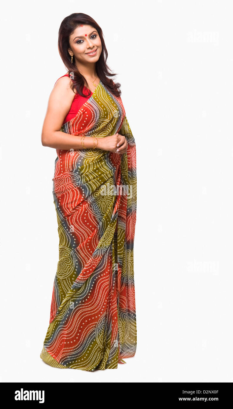 Indian saree design Cut Out Stock Images & Pictures - Alamy