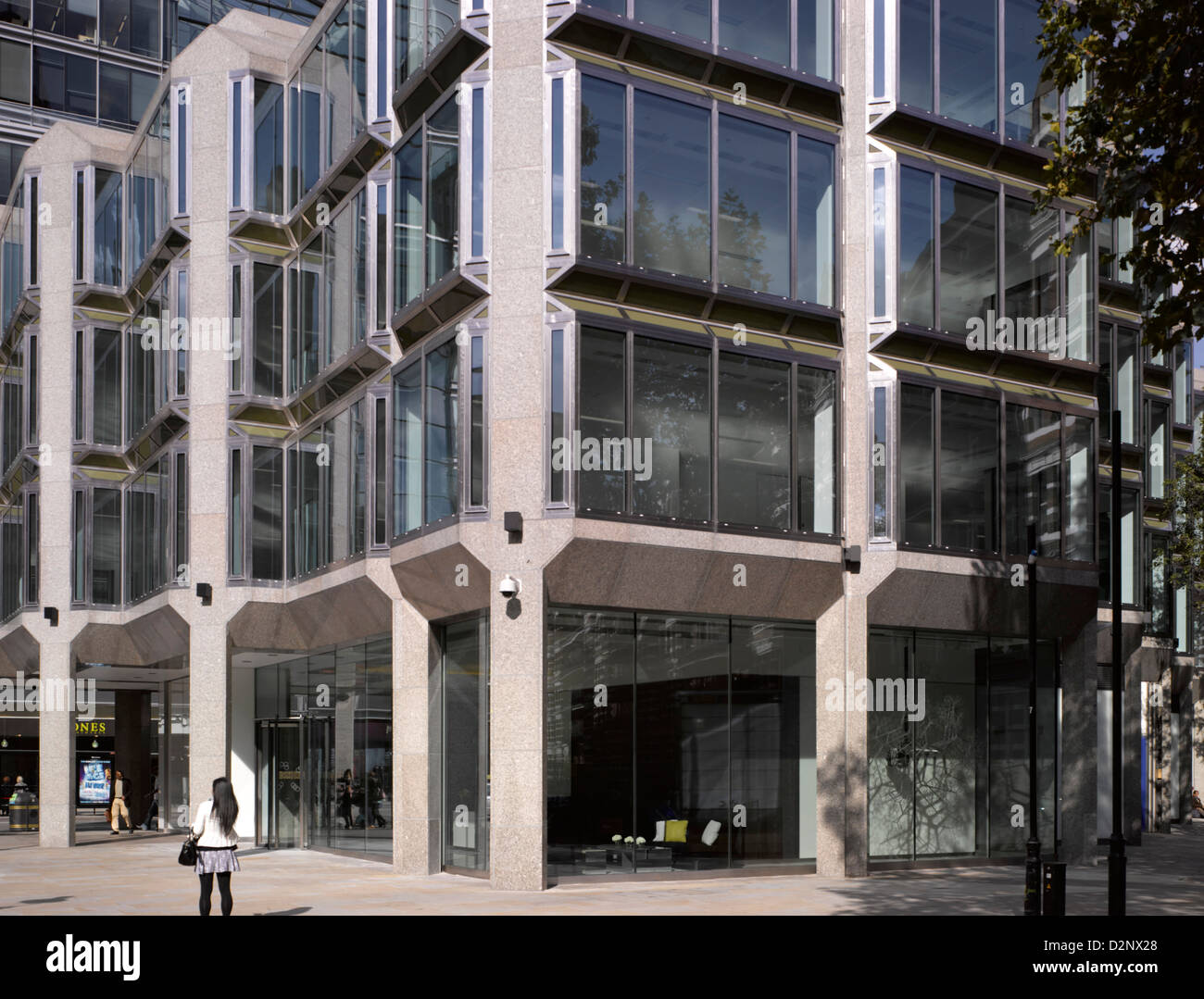 123 Victoria Street, London, United Kingdom. Architect: MoreySmith, 2012. Exterior View. Stock Photo