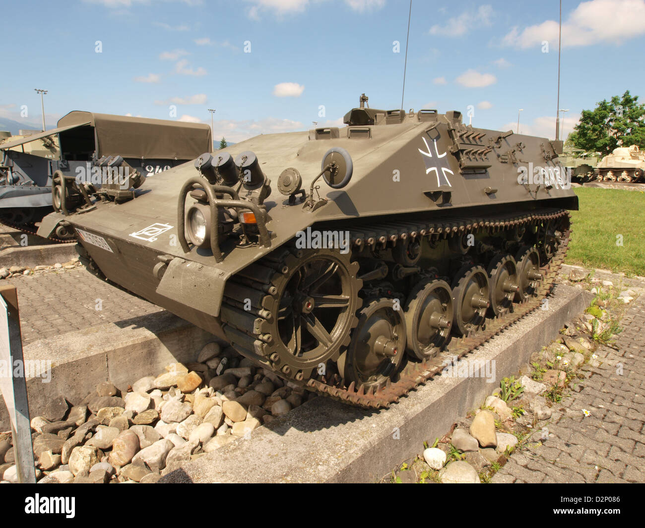 Beobachtungspanzer 22-2 'SPZ Kurz' tank Stock Photo - Alamy