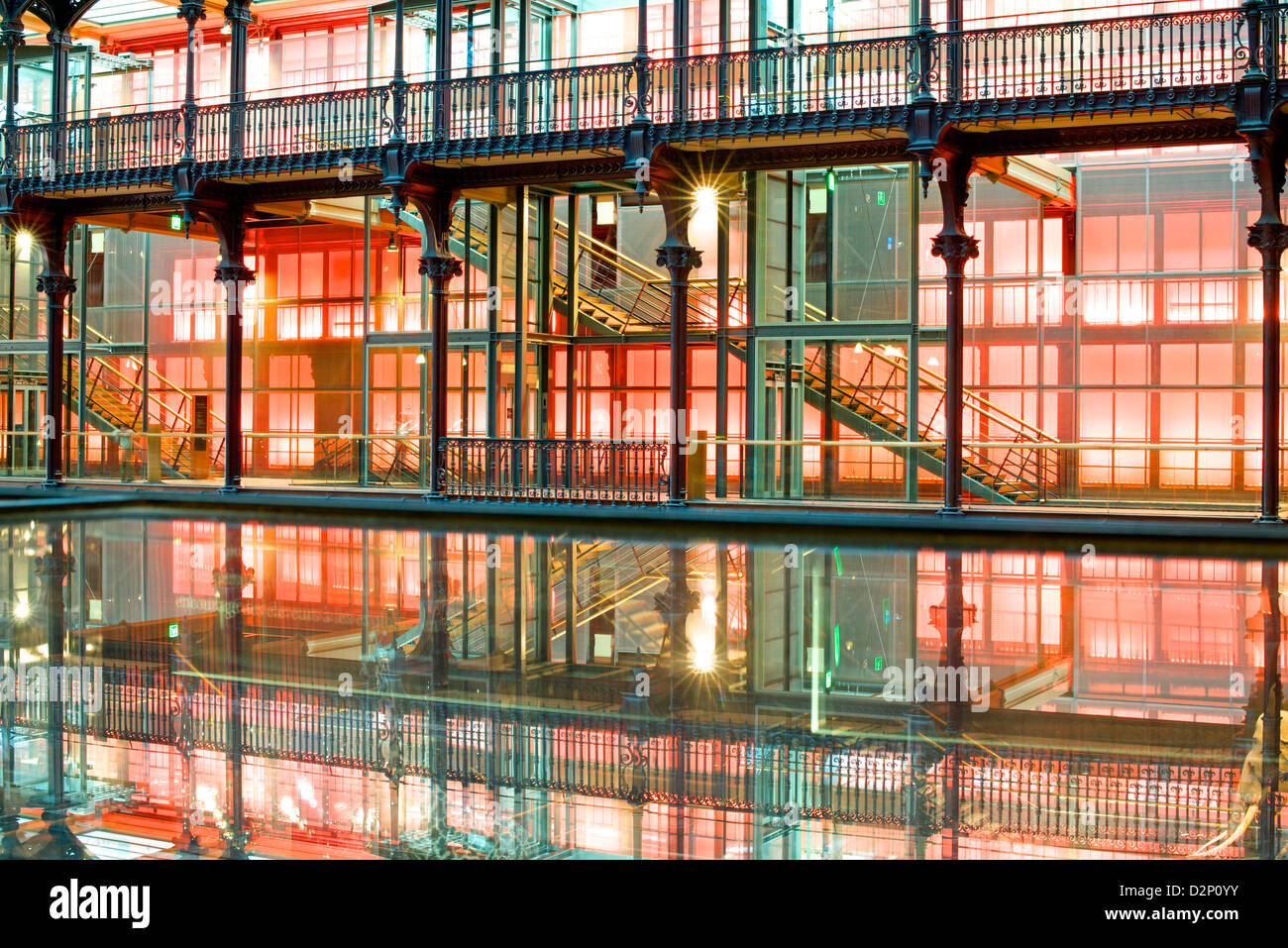 Beautiful Interior of Museum National D'Histoire Naturelle, Paris, France Stock Photo