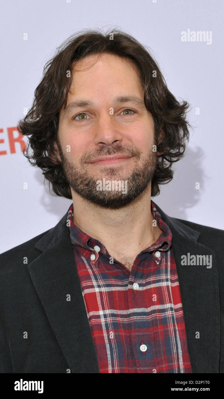 Tom Rudd Actor Berlin, Germany. 30th January 2013. US actor Paul Rudd poses during a ...