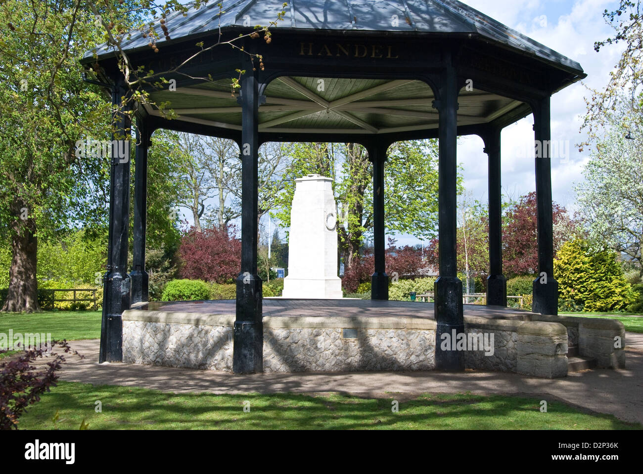 Brenchley Gardens Maidstone Stock Photo Alamy