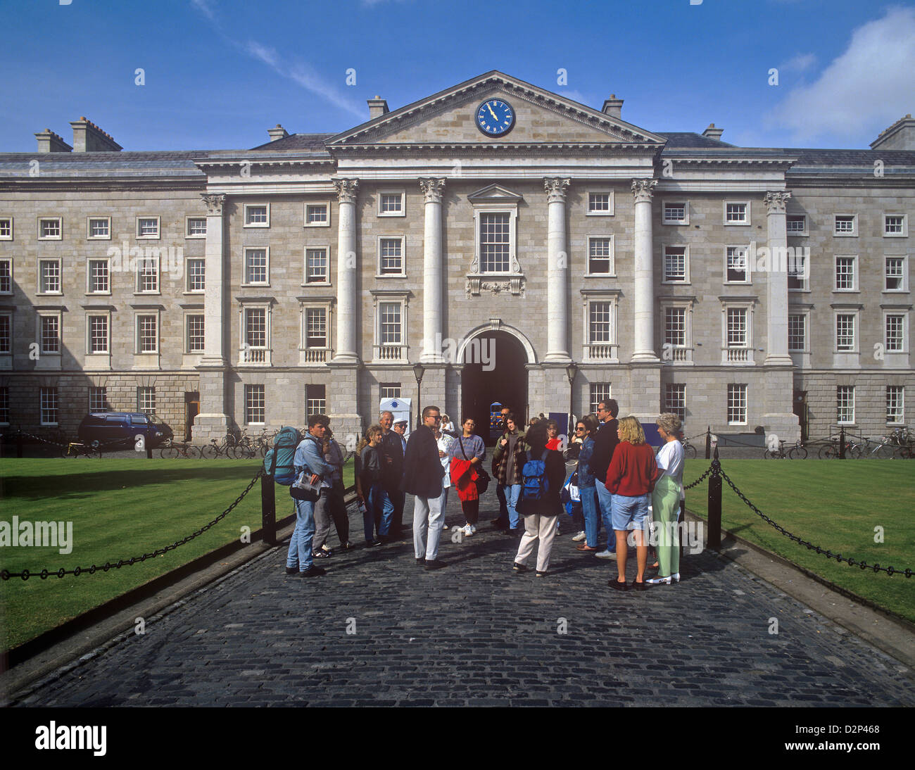 Trinity College, Dublin, the university of Dublin, Ireland Stock Photo