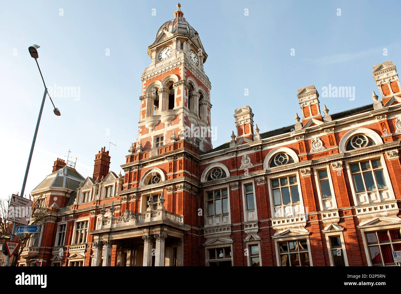 Eastbourne Town Hall, Eastbourne, UK Stock Photo