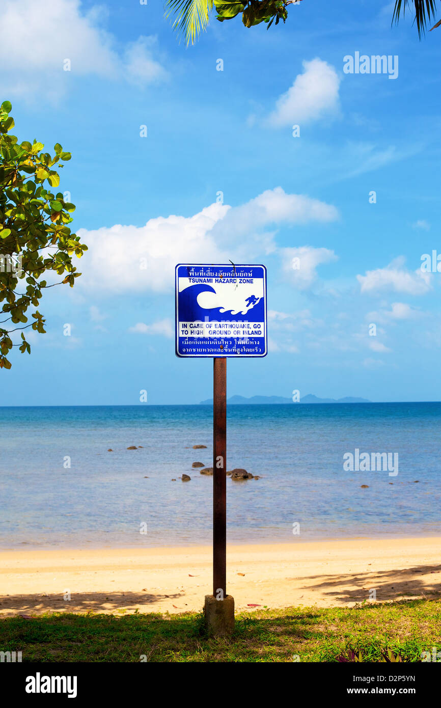Thailand tsunami evacuation