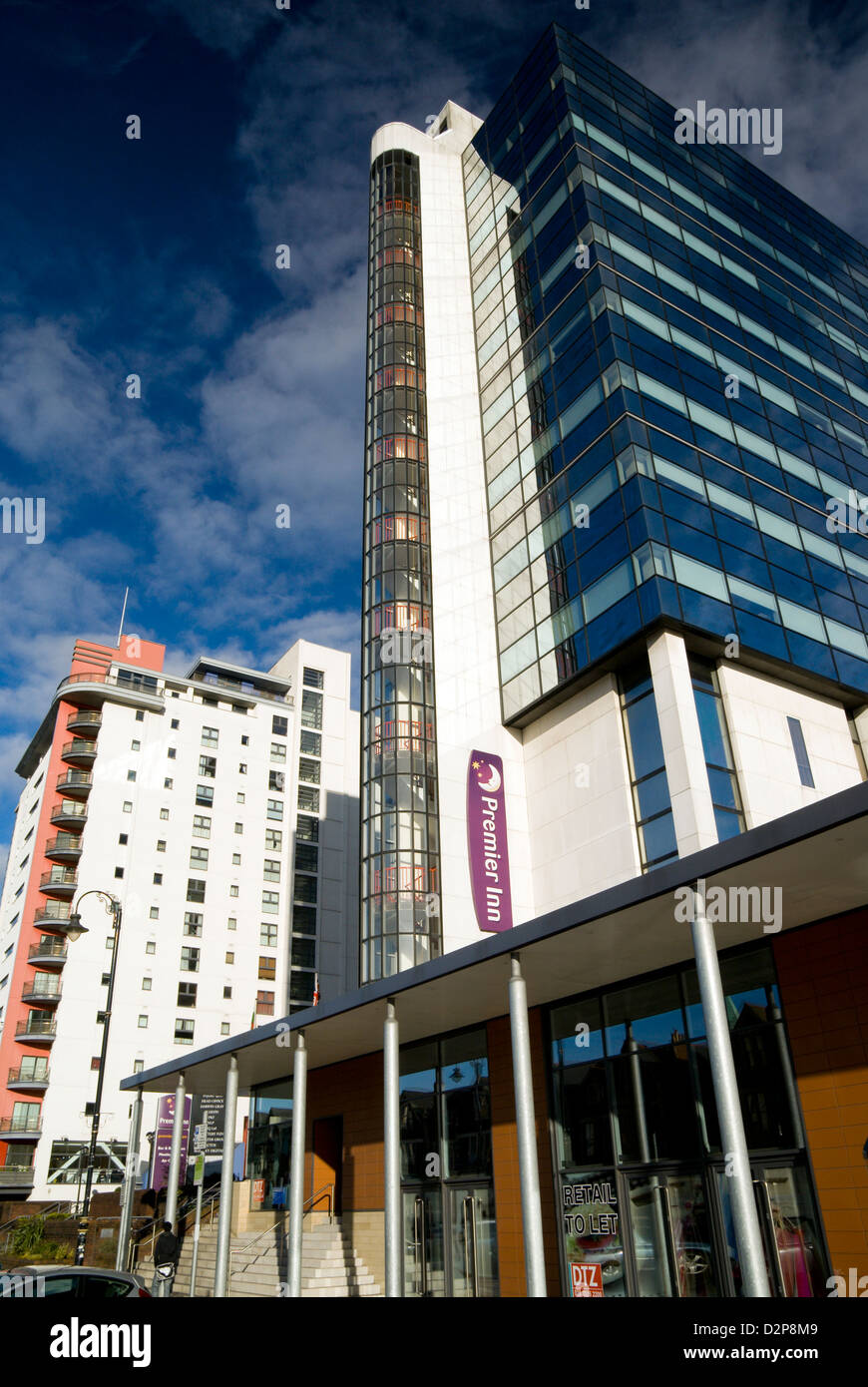 Premier Inn, Churchill Way, Cardiff, Wales, UK Stock Photo Alamy