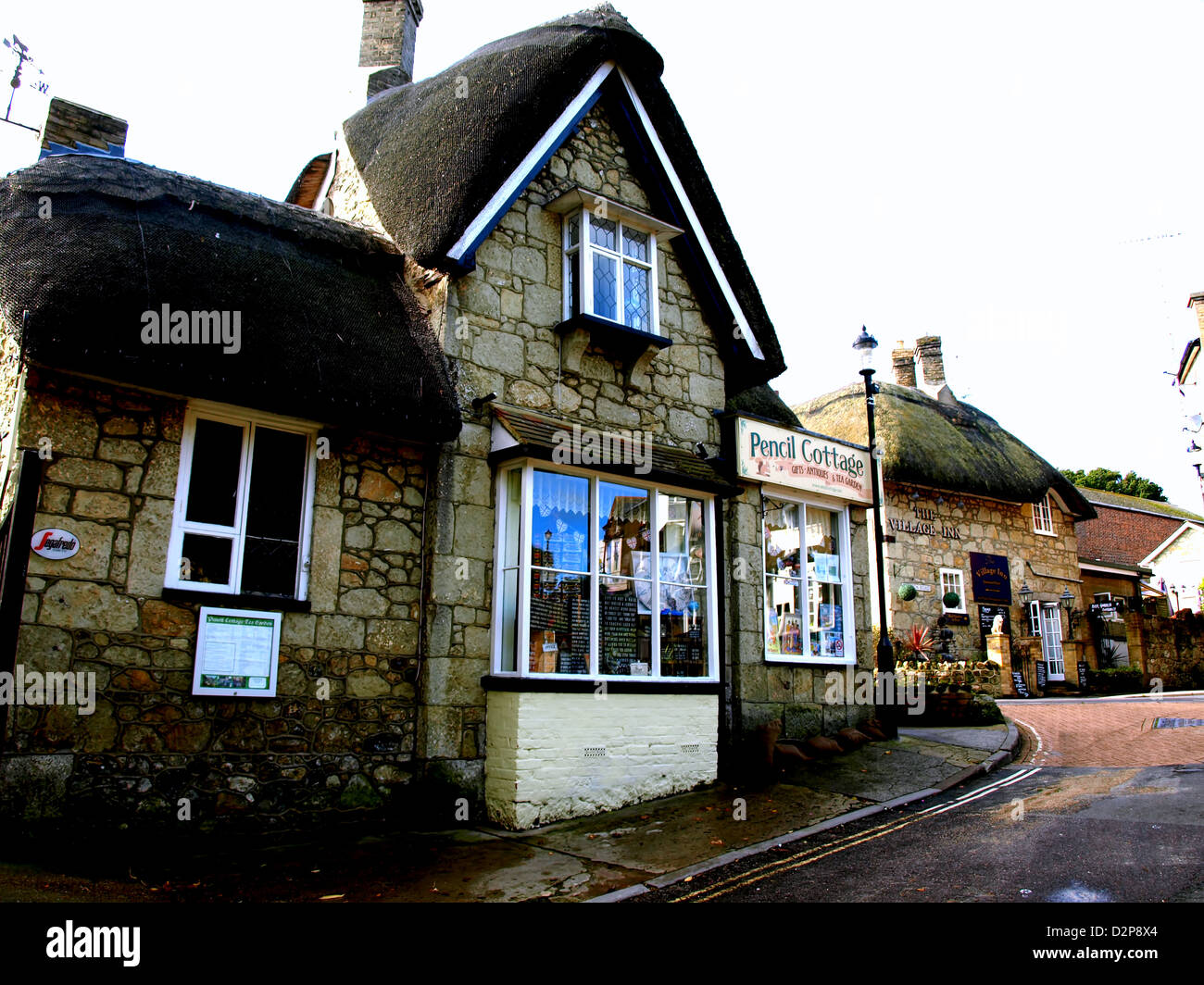Pencil Cottage Skanklin Isle Of Wight Stock Photo 53350364 Alamy