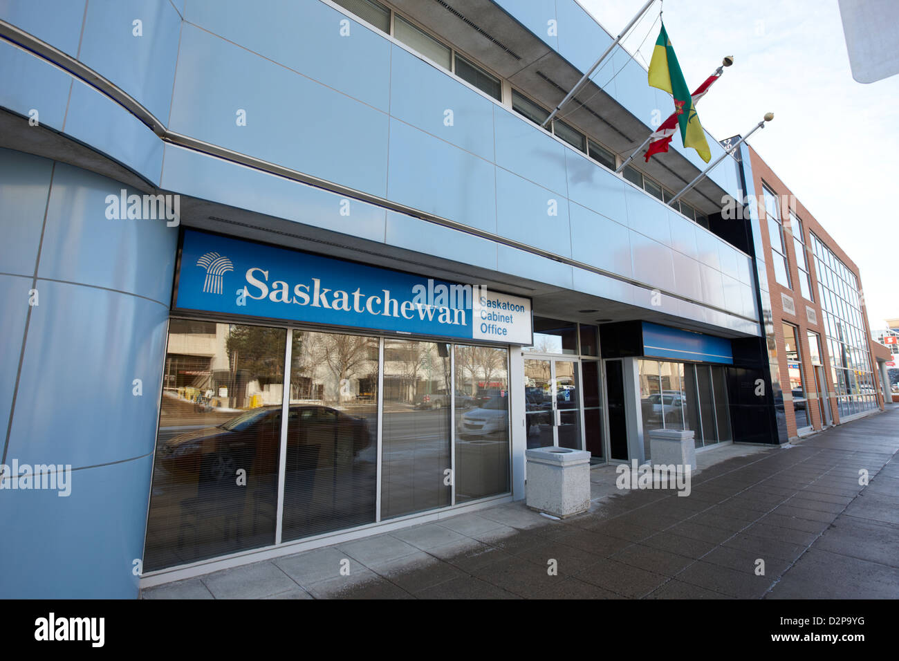 Saskatoon cabinet office in Saskatchewan Canada Stock Photo