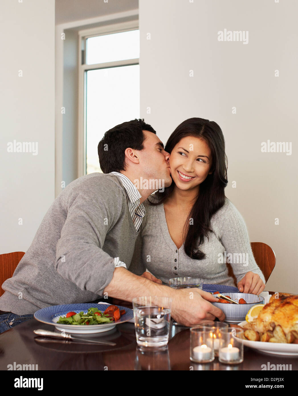 Husband eating wife