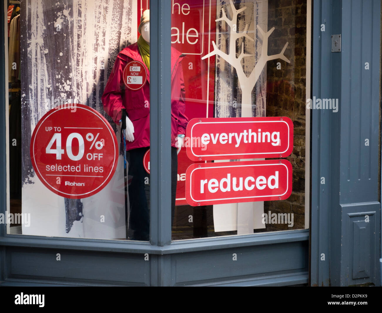 sale bargain and discount signs or posters in thew sales in shops in