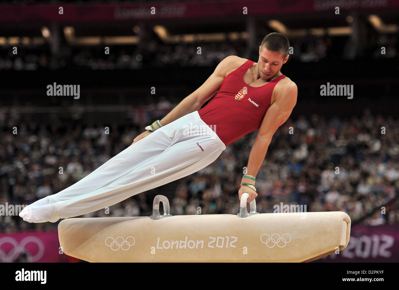 Krisztian Berki (HUN, Hungary). Individual Gymnastics Stock Photo