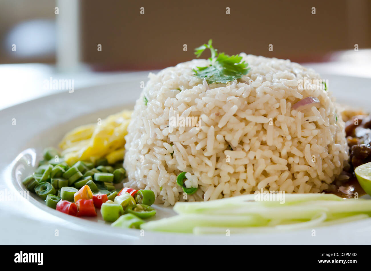 Mixed Cooked Rice Mixed rice dish hi-res stock photography and images - Alamy