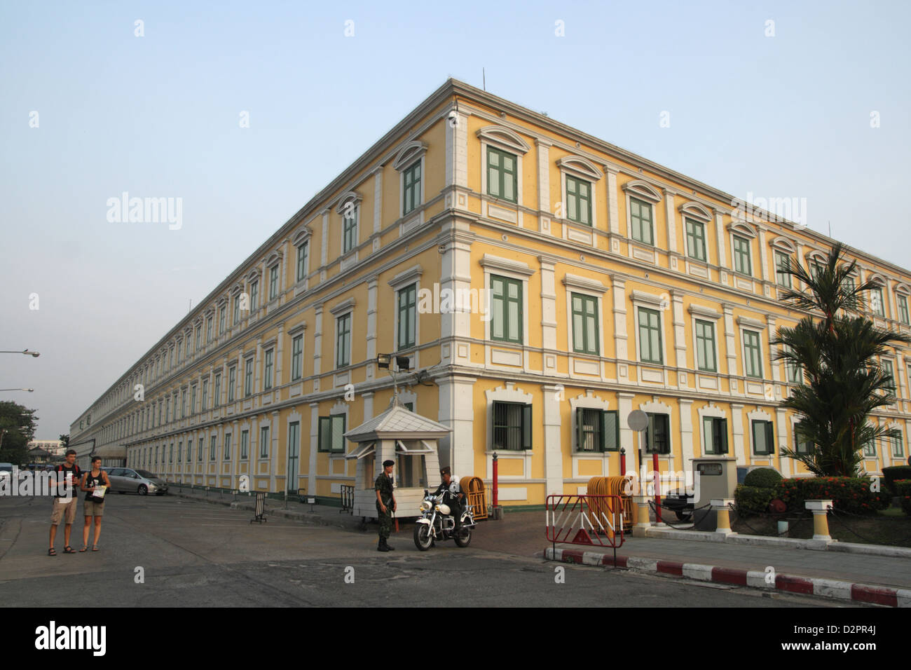 Ministry of Defence of Thailand on Sanamchai Road , Bangkok Stock Photo ...