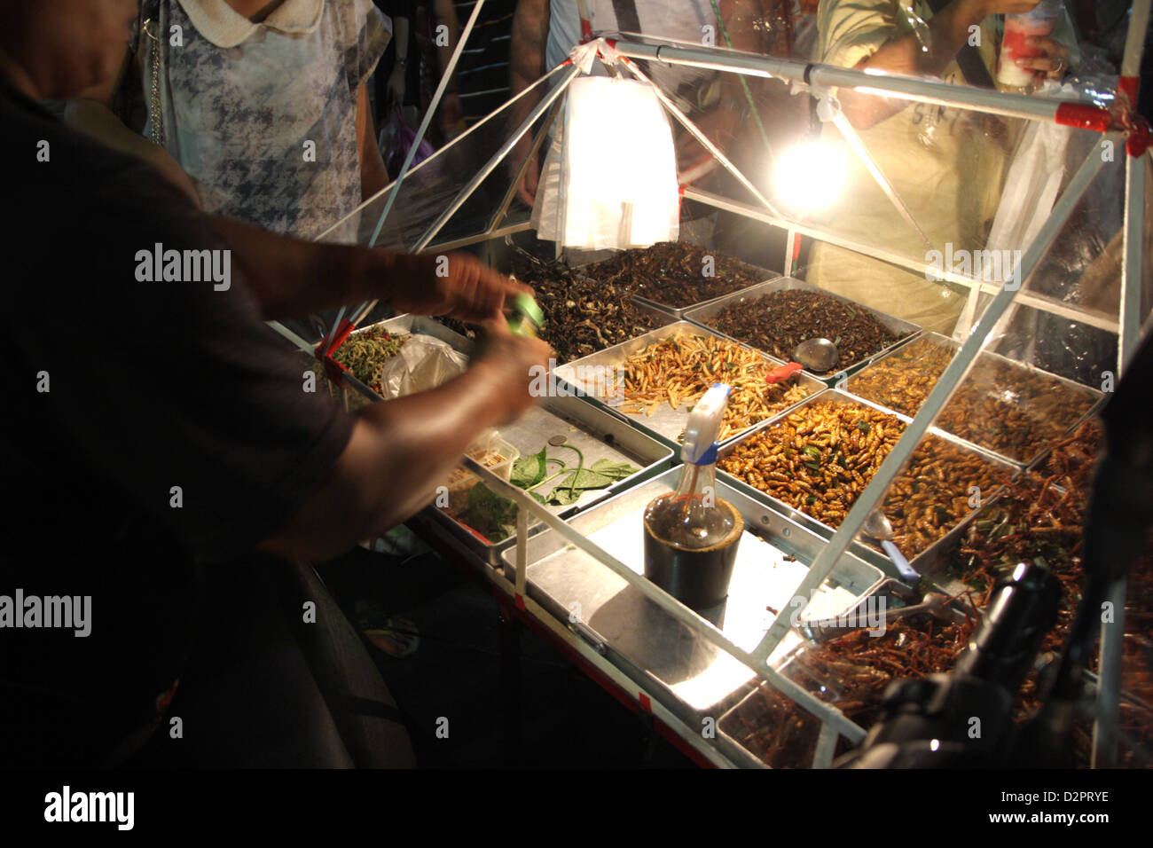 Insects market edible hi-res stock photography and images - Alamy