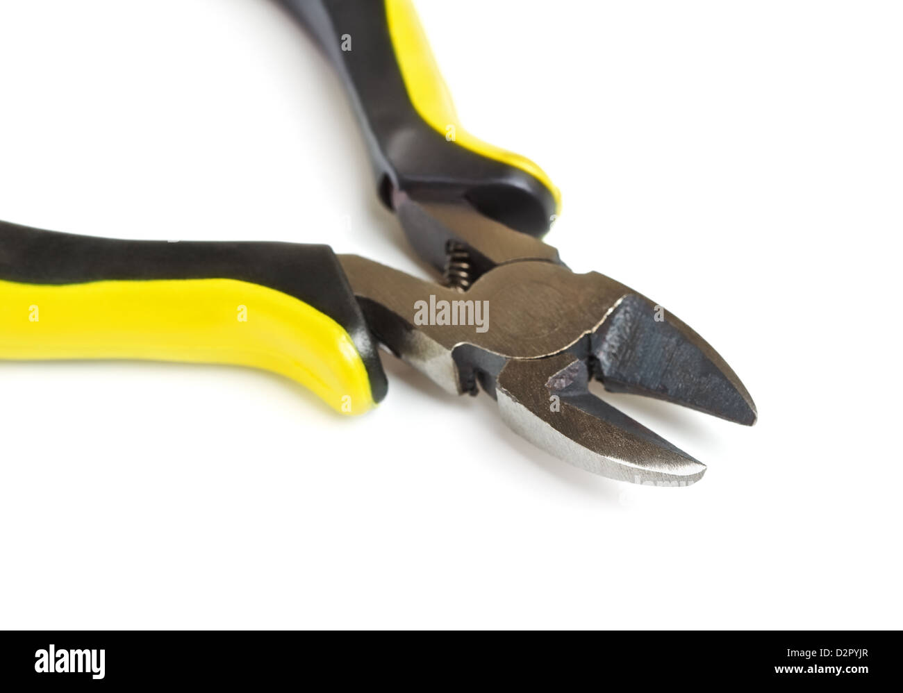 metal wire cutting pliers isolated on white Stock Photo Alamy