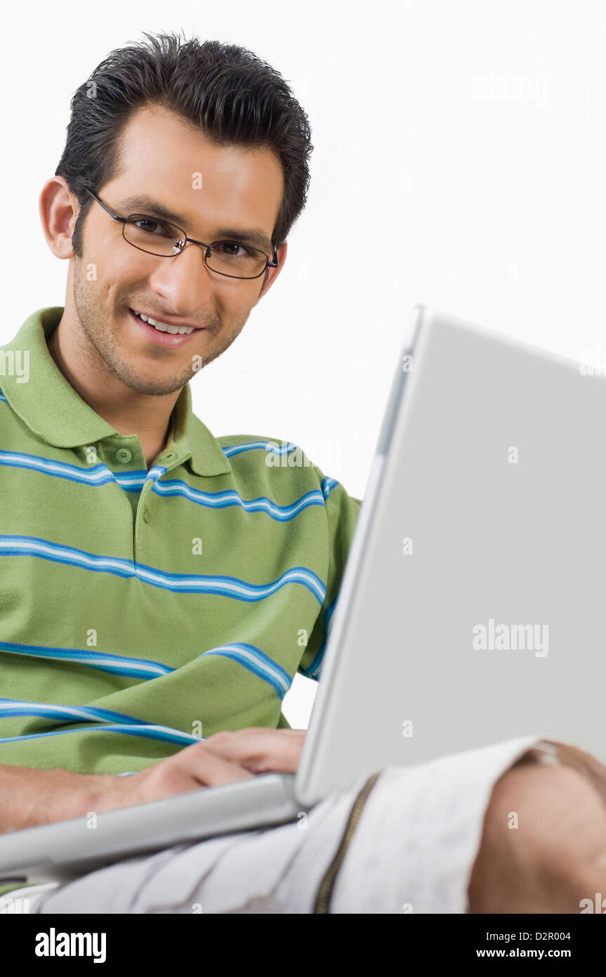 Indian man hi hi-res stock photography and images - Alamy
